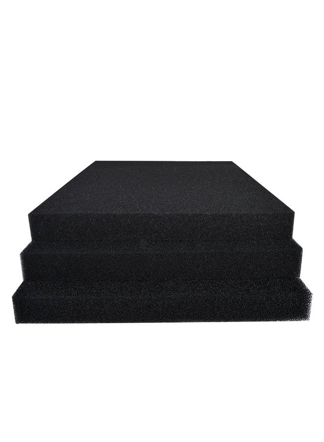 Hipanda 2 Pack Aquarium Bio Filter Sponge Pad 20"x20"x1.5",20PPI, Bio Filter Media Foam Pad Sponges, Cut-to-Size Open Cell Foam Sheet for Fish Tank - Image 4